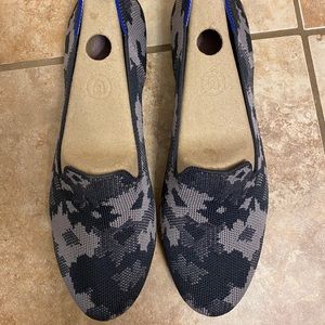 Rothy’s grey botanicamo loafers, worn once